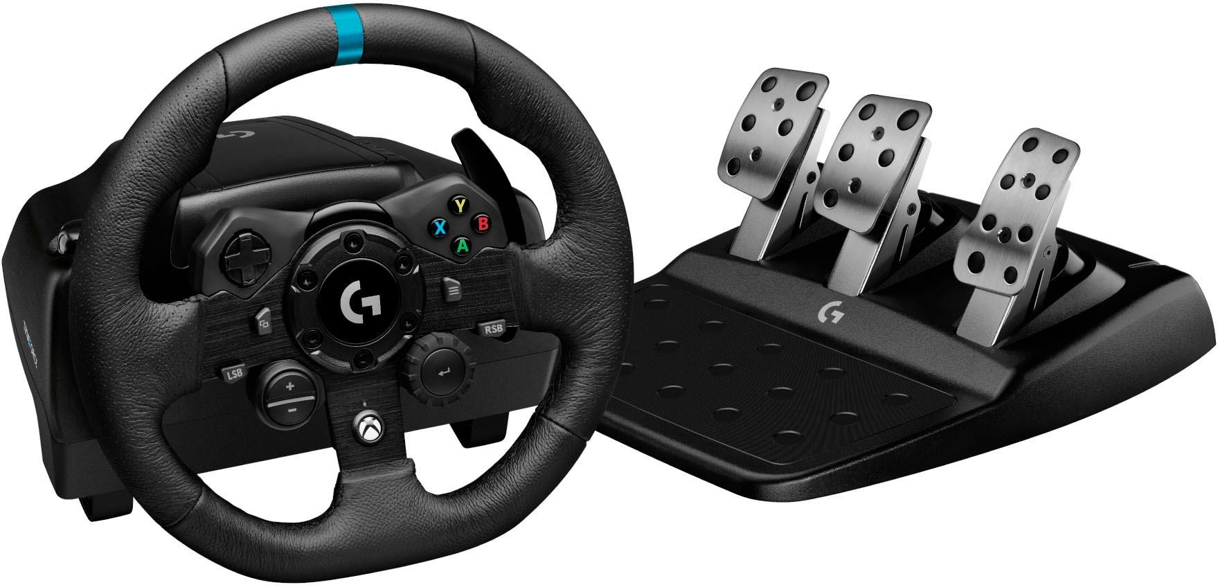Logitech G923 Racing Wheel for Xbox; PC - Black
