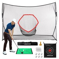 SENSECLUB Golf Net, 10x7ft Golf Nets for Backyard