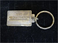 Vintage Nashville Hotel Keychain