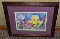 Linda Lord Signed Original Watercolor Framed Art