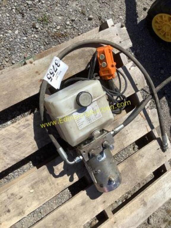 d1 trailer hydraulic lift pump with switch