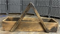 Antique Wooden Toolbox