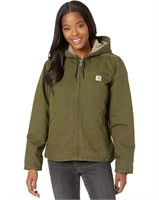 MED- Carhartt Womens Loose Fit Washed Duck Sherpa