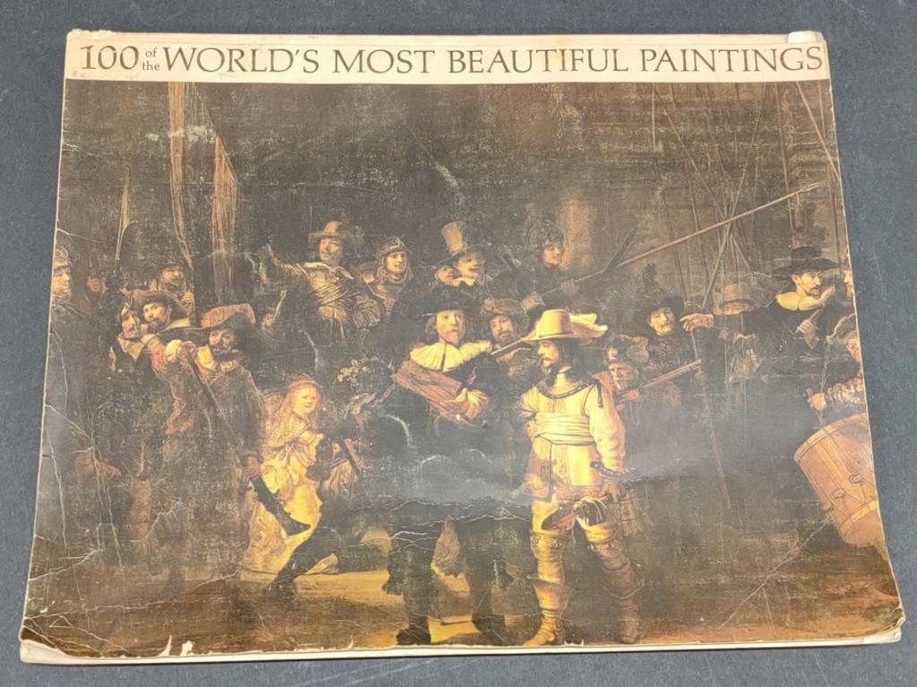 (AK) Book of World's Most Beautiful Paintings, 1'