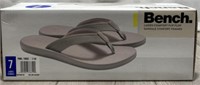 Ladies Bench Flip Flops Size 7