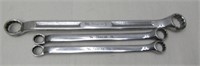 3 Snap-On 12 PT. Wrenches