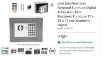 B776 Lock box,Electronic Fireproof Furniturel