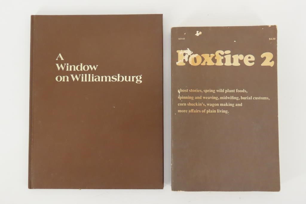 Foxfire & Williamsburg Book