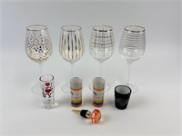 Etched Stemware & Shot Glasses