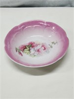 Vinatge Bowl with Pink