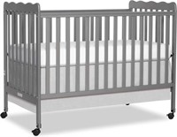 Carson Classic 3-in-1 Convertible Crib, Steel Grey