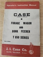Case Forage Wagon, Bunk Feeder Manual