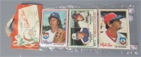 Four Hall of Famers Showing on Top of 1978 Topps