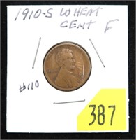 1910-S Lincoln cent