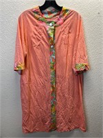 Vintage Lorraine Lingerie Robe colorful