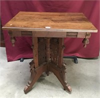 Gorgeous Antique Eastlake/Victorian Walnut Table
