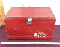 Things Go Better With Coke Metal Cooler