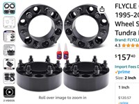 FLYCLE 6x5.5 Hubcentric Wheel Spacers 2in