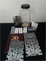 Coin collecting supplies with a Sorter and a