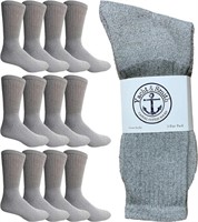 12 Pairs Yacht & Smith Cotton Socks