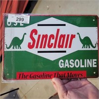 sinclair gas sign - 8"x12"