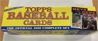 1986 TOPPS BASEBALL CARD SET
