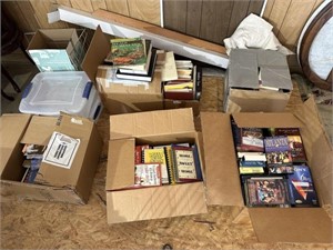 Lot Of Assorted Books, Cookbooks, And More