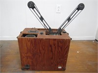 Vintage Vivor 16MM Projector custom wooden box