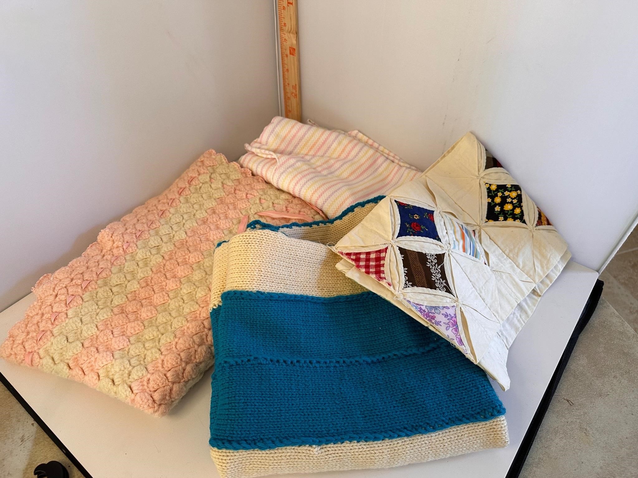 Vintage baby blankets