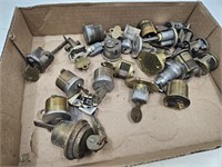 Vintage Lock Cylinders Penn,Russwin & Others