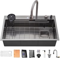 ECTbicyk Sink with Faucet (32x20)