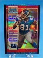Justin Tuck Bowman Chrome Rookie Card Refractor