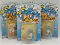(J) The Smurfs action figures Approximately 4" in