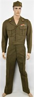 Vintage US Military Uniform & Pants & Cap