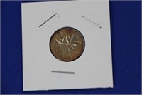 Penny 1954 Elizabeth II "SF" Coin