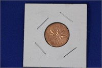 Penny 1953 Elizabeth II "NSF" Coin