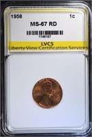 1950-D LINCOLN CENT LVCS SUPERB GEM