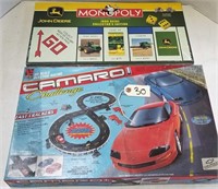 CAMARO CHALLENGE RACETRACK & JOHN DEERE MONOPOLY