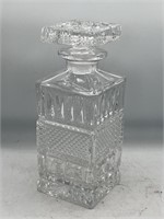 Vintage Bohemian Crystal Whiskey Decanter