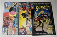 DC - 6 - Mixed Vintage Superman/Supergirl Comics