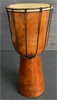 Beautiful Hand Carved Wood Djembe Drum