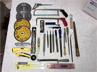 New Assorted Saw Blades/Knives/Files/More KB