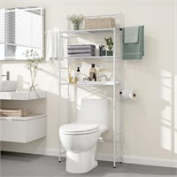 Over The Toilet Storage, 3 Tier Bathroom