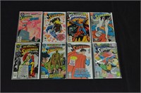 (8) DC SUPERMAN COMIC BOOKS MIX