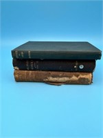 3 Antique Books From 1800's