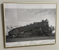 Train print - 21 x 16