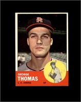 1963 Topps #98 George Thomas EX to EX-MT+