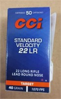 CCI STANDARD VELOCITY 22LR 50 ROUNDS