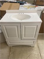 30” W x 18.5”D x 33” H Bathroom Vanity