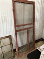 Vintage/Antique Farmhouse Screen Door